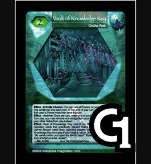 Vault of Knowledge Key - Foil